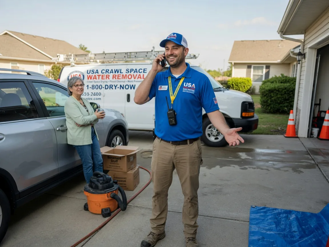 Crawl Space Water Removal Barton City, MI FAQs